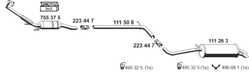 Изпускателна система ERNST               
