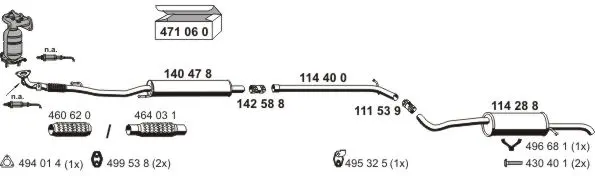 Изпускателна система ERNST               