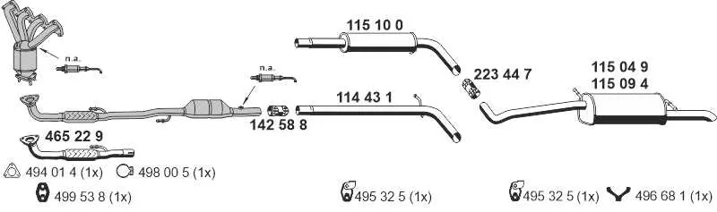 Изпускателна система ERNST               