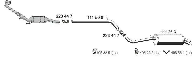 Изпускателна система ERNST               