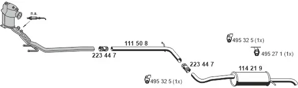 Изпускателна система ERNST               