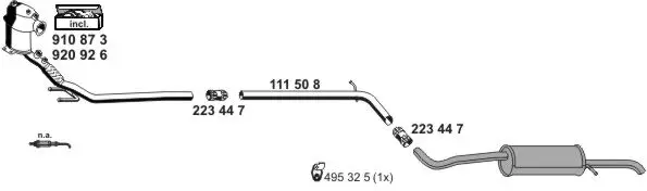 Изпускателна система ERNST               