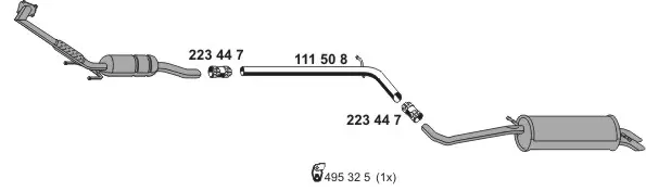 Изпускателна система ERNST               