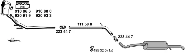 Изпускателна система ERNST               