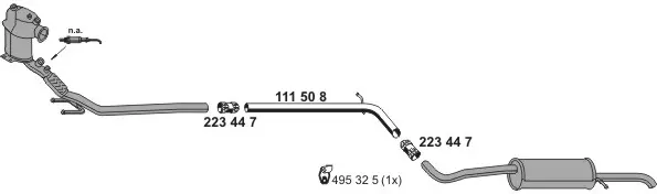 Изпускателна система ERNST               