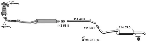 Изпускателна система ERNST               