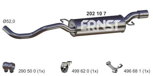 крайно гърне ERNST               