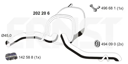 крайно гърне ERNST               