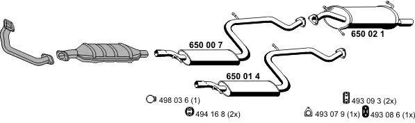 Изпускателна система ERNST               