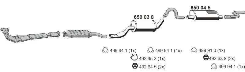 Изпускателна система ERNST               