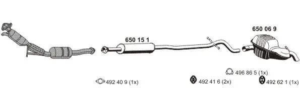 Изпускателна система ERNST               