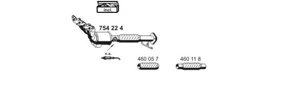 Изпускателна система ERNST               