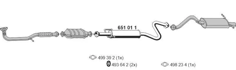 Изпускателна система ERNST               