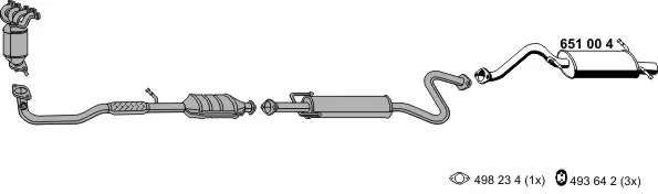 Изпускателна система ERNST               