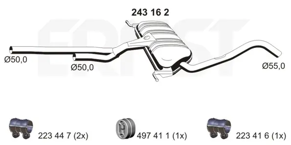 средно гърне ERNST               