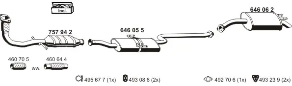 Изпускателна система ERNST               