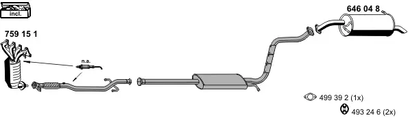 Изпускателна система ERNST               