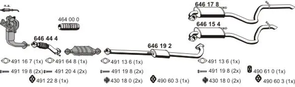 Изпускателна система ERNST               