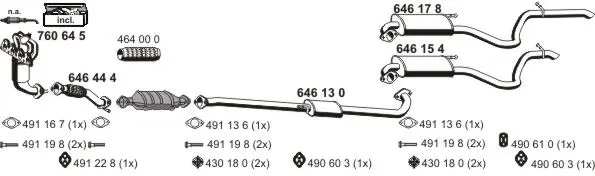 Изпускателна система ERNST               