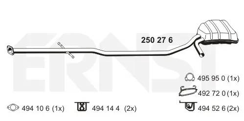 крайно гърне ERNST               