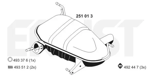 крайно гърне ERNST               