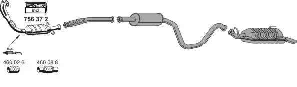 Изпускателна система ERNST               