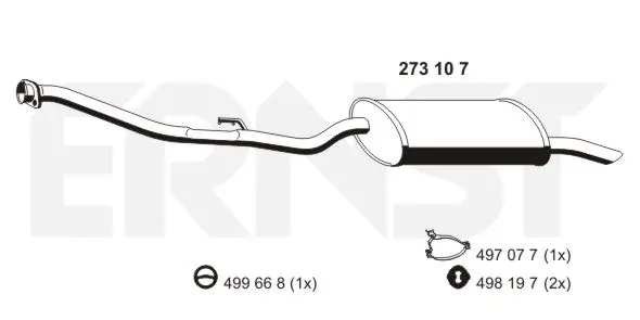 крайно гърне ERNST               
