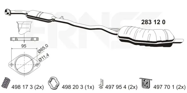 крайно гърне ERNST               