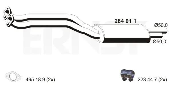 предно гърне ERNST               