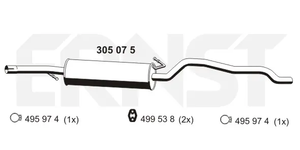 средно гърне ERNST               