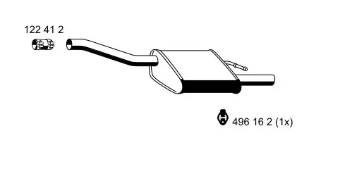 крайно гърне ERNST               