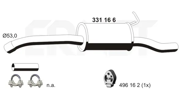 крайно гърне ERNST               