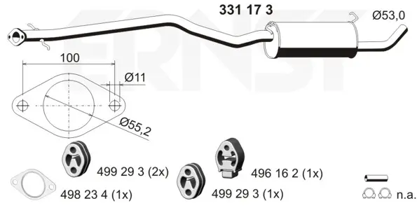 средно гърне ERNST               