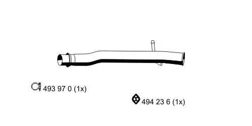 изпускателна тръба ERNST               