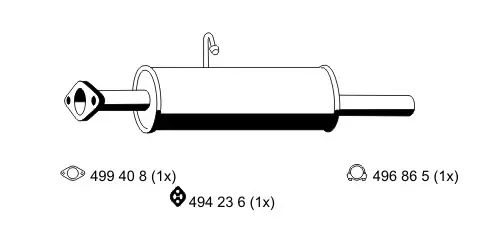 средно гърне ERNST               