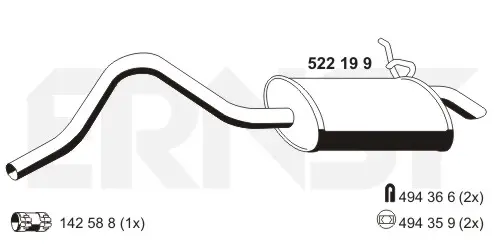 крайно гърне ERNST               