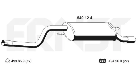 крайно гърне ERNST               