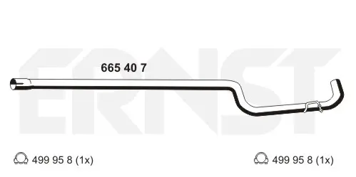 изпускателна тръба ERNST               