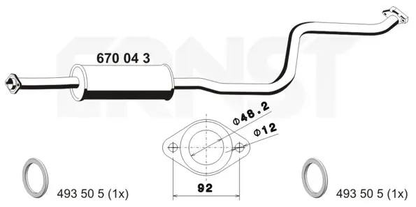 средно гърне ERNST               