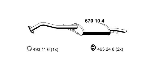 крайно гърне ERNST               