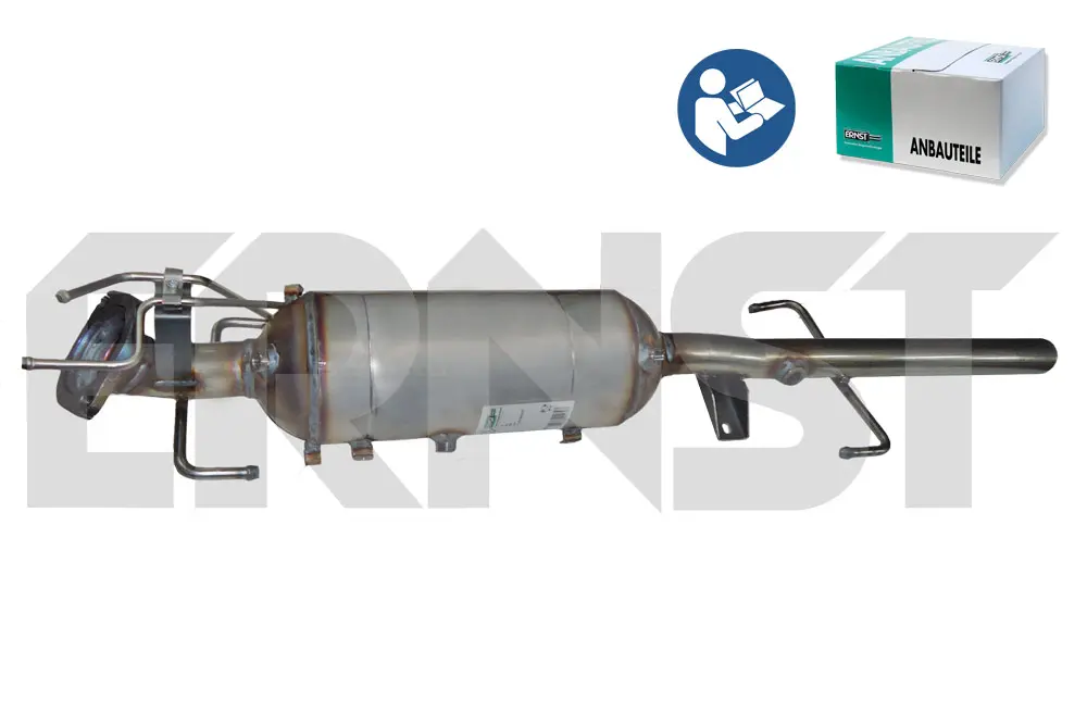 филтър за сажди-твърди частици, изпускателна система ERNST               