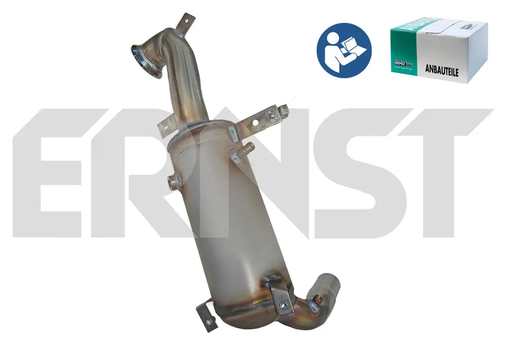 филтър за сажди-твърди частици, изпускателна система ERNST               