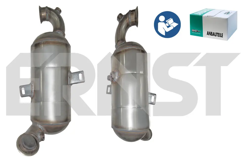 филтър за сажди-твърди частици, изпускателна система ERNST               