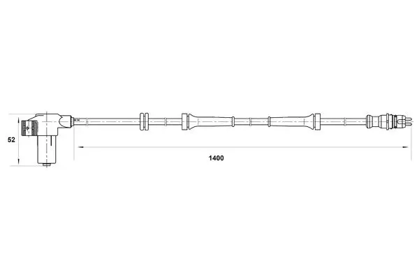датчик, обороти на колелото BOSCH               