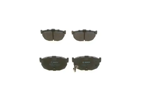комплект спирачно феродо, дискови спирачки BOSCH               