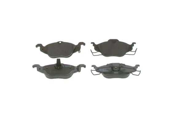 комплект спирачно феродо, дискови спирачки BOSCH               