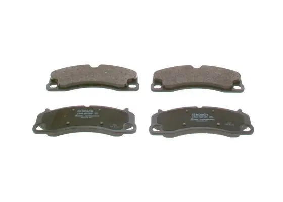 комплект спирачно феродо, дискови спирачки BOSCH               