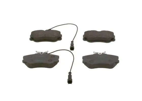 комплект спирачно феродо, дискови спирачки BOSCH               