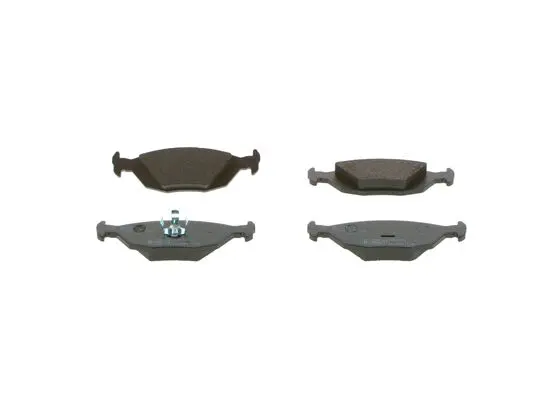 комплект спирачно феродо, дискови спирачки BOSCH               