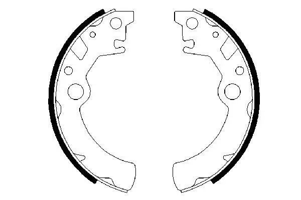 комплект спирачна челюст BOSCH               